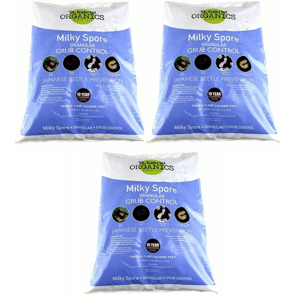 Gabriel Organics Milky Spore Lawn Spreader Mix
