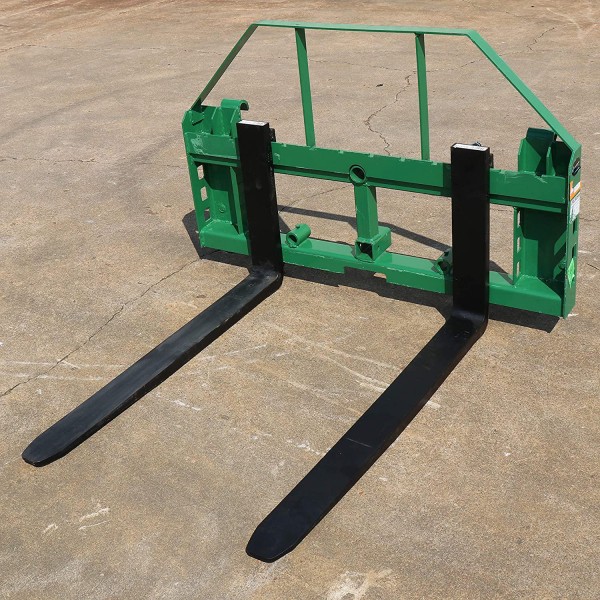Titan Attachments Pallet Fork Frame fits John Deere Loaders with 2