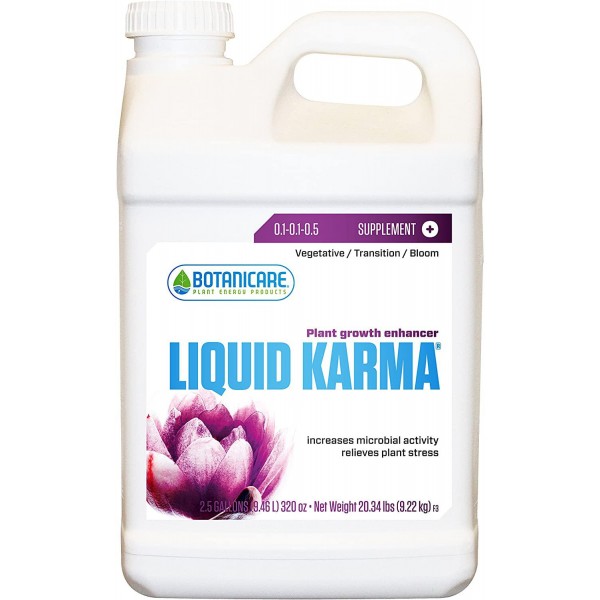 Botanicare BC32304 Karma Plant Growth Enhancer Supplement, 2.5-Gallon, White