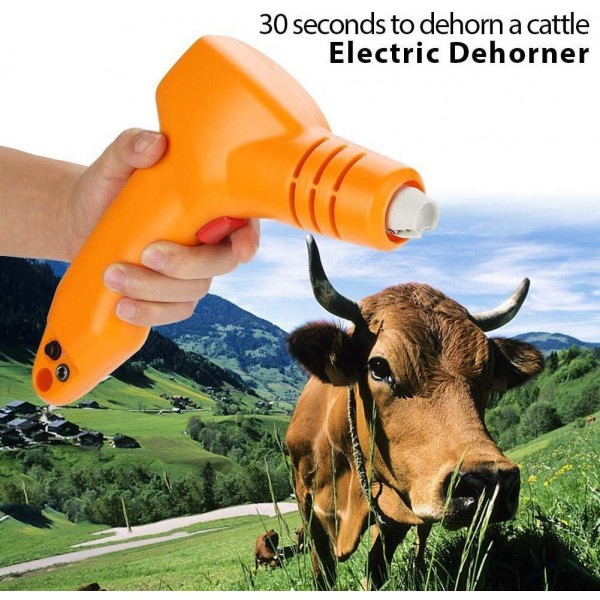 Beennex Electric Calf Dehorner Iron Bloodless Fast Heating Cattle Lamb Farm Dehorning Tool