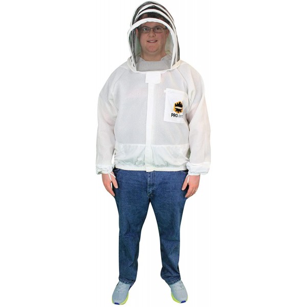 Mann Lake Provent Beekeeper Jacket with Self Supporting Veil, X-Large