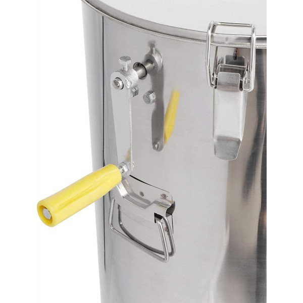 Rodipu Honey Separator, Manual Stainless Steel Honey Centrifuge, for Beekeeper Honey Accessory Beekeeping