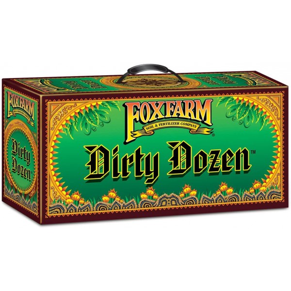 FoxFarm FX14109 Dirty Dozen Starter Kit Nutrients & Additives