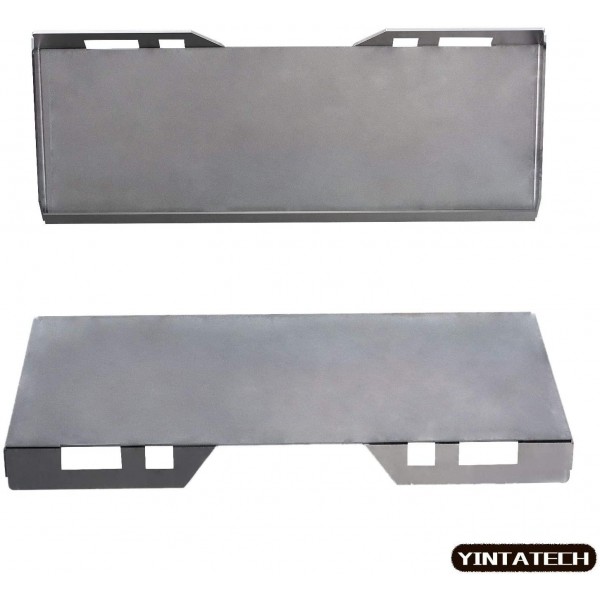 YINTATECH 3/8” Universal Quick Attach Mount Plate Compatible with Kubota and Bobcat Skid Steers and Tractors