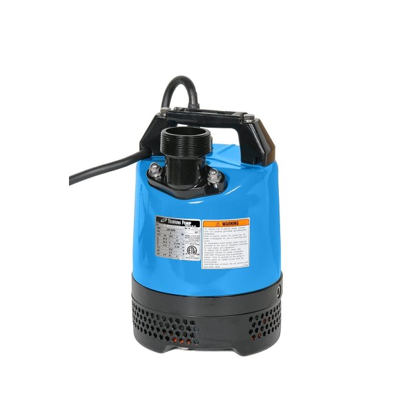Tsurumi LB-480; Slimline Portable dewatering Pump, 2/3hp, 115V, 2