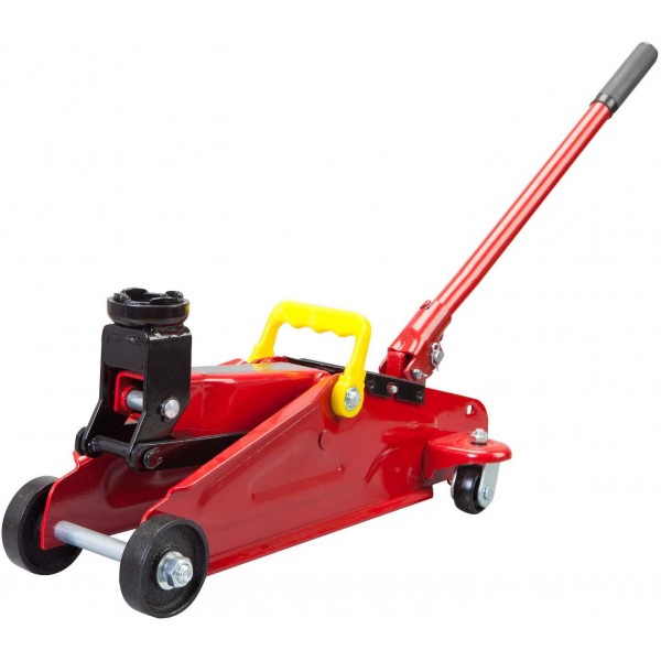 BIG RED Torin Hydraulic Trolley Floor Jack Combo with 2 Jack Stands, 2 Ton Capacity (T82001)