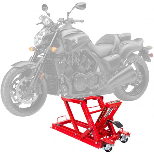 BIG RED T64017 Torin Hydraulic Powersports Lift Jack (Motorcycle, ATV, UTV, Snowmobile): 3/4 Ton (1,500 lb) Capacity, Red