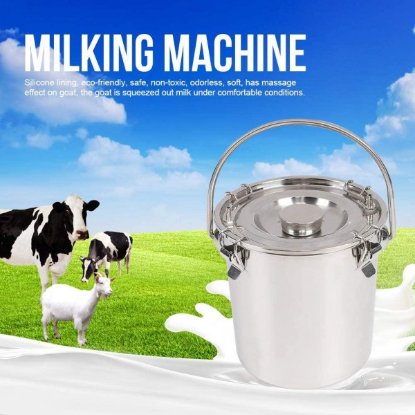 Dioche Vacuum Pump Regulator Set Electric Milking Machine, Electric System Milker, Animal Husbandry for Milking Machine(European regulations)