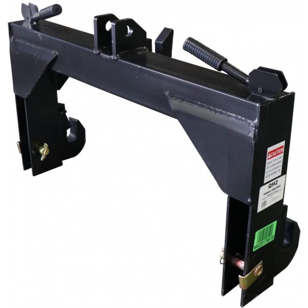 Titan Distributors Inc. Quick Hitch Adapter to Convert Category 2 Tractor 3 Point Hitch Connection