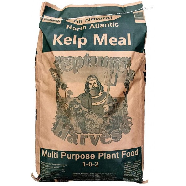 Neptune's Harvest Kelp Meal Multi-Purpose Plant Food 1-0-2, 50 lb