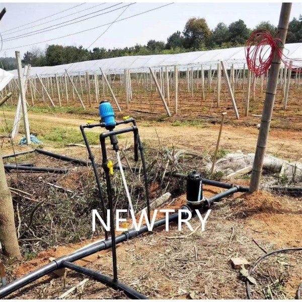 NEWTRY 0.4%~4% Adjustable Fertilizer Injector Water Powered Chemical Liquid Doser Dispenser 4.4~660.43 gallons/h Drip Irrigation Injector Dosing Pump for Industry Garden Hose Livestock (0.4% -4%)