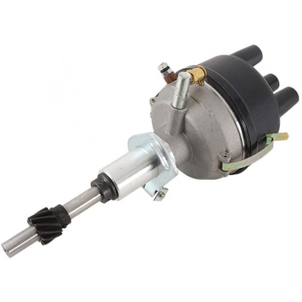 Complete Tractor 1100-4999 Distributor with Side Mount for Ford/New Holland Tractor 8N 8N12127B, Gray