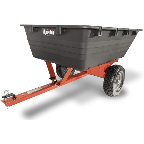 Agri-Fab Poly Tow Behind Dump Cart, 800 lb