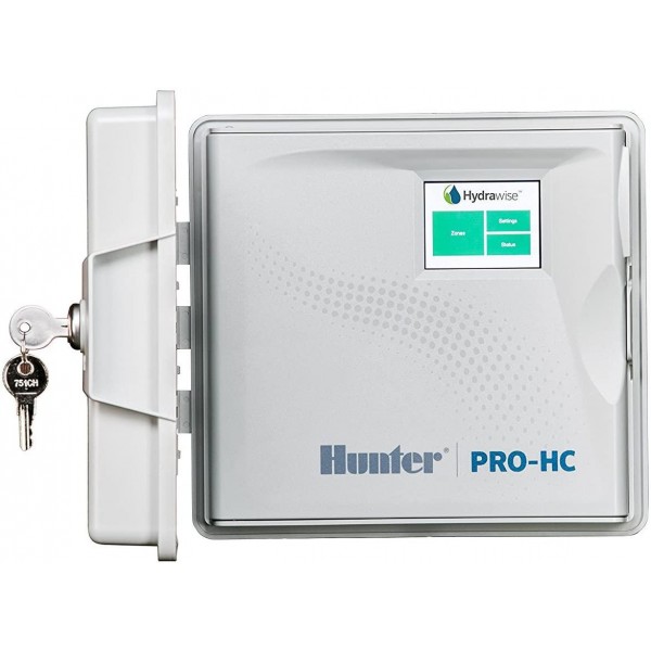 Hunter PRO-HC PHC-600 Residential Outdoor Professional Grade Wi-Fi Controller with Hydrawise Web-Based Software - 6 Station