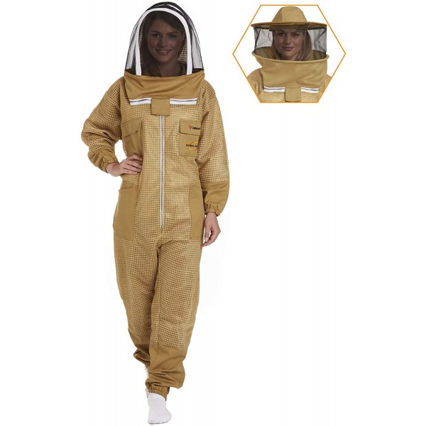 Zephyros Beekeeping Suit Khaki Medium