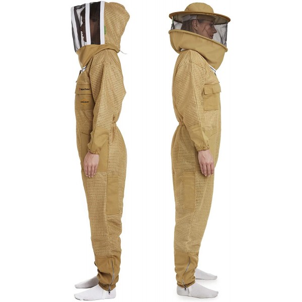 Zephyros Beekeeping Suit Khaki Medium