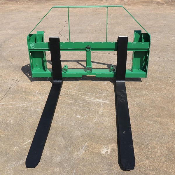 Titan Attachments Heavy Duty Pallet Fork Frame and 48