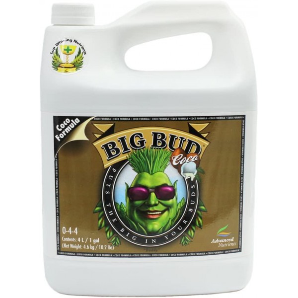 Advanced Nutrients 5070-15 Big Bud Coco, 4 Liter, Brown/A