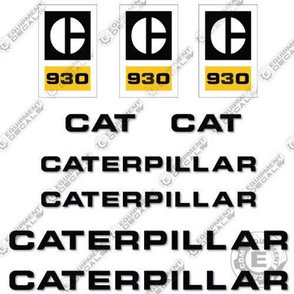 Caterpillar 930 Wheel Loader Decal Kit