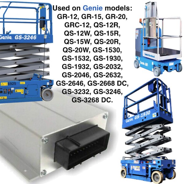 Genie 100839 ECU Gen 5 FITS Models: GR12 GR15 GR20 GRC12 QS12R QS12W QS15R QS15W QS20R QS20W GS1530 GS1532 GS1930 GS1932 GS2032 GS2046 GS2632,GS2646 GS2668 DC GS3232 GS3246 GS3268 DC.