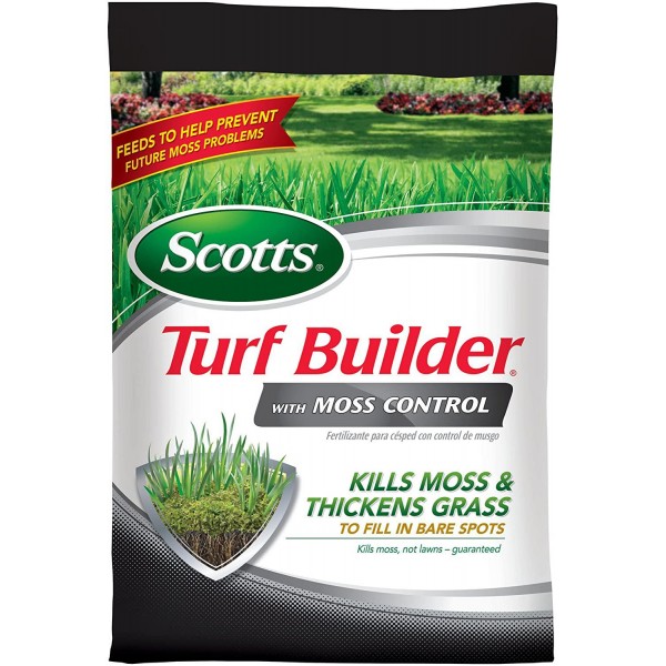 Scotts 40210 Turf Builder with Moss Control, 10,000 sq. ft