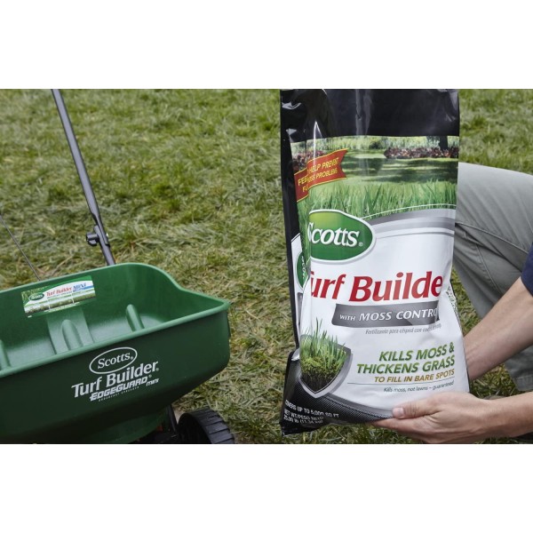 Scotts 40210 Turf Builder with Moss Control, 10,000 sq. ft