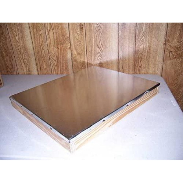 Complete Unassembled 10 Frame Honey Bee Hive, with Solid Bottom, Frames, Rite-Cell Foundation, and Covers (BZ01PW)