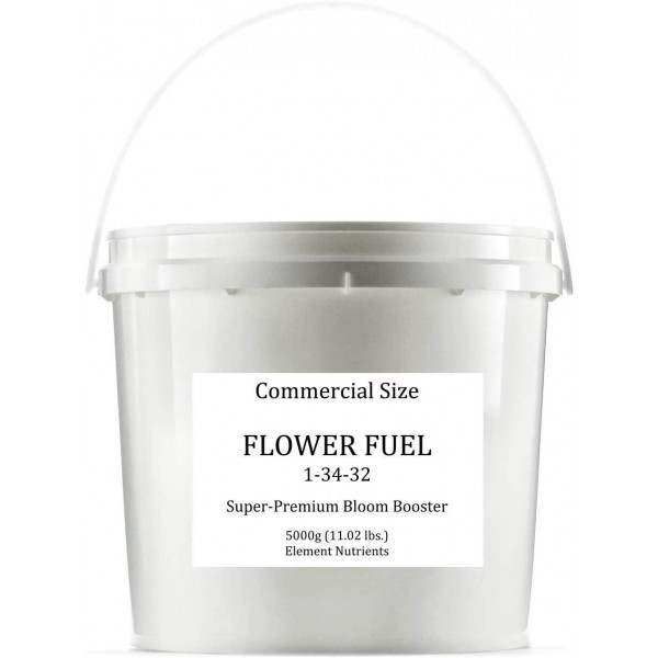 Flower Fuel 1-34-32, 5000g - The Best Flower Additive for Bigger, Heavier Harvests (5000g)