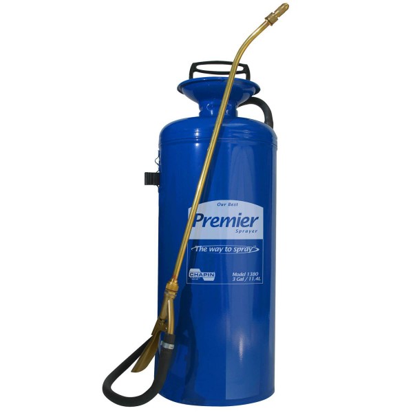 Chapin 1380 Premier Pro 3-Gallon Tri-Poxy Steel Sprayer For Fertilizer, Herbicides and Pesticides