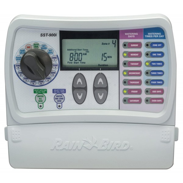 Rain Bird SST900I Simple to Set Indoor Timer, 9-Zone (Discontinued by Manufacturer; replaced by SST900IN)