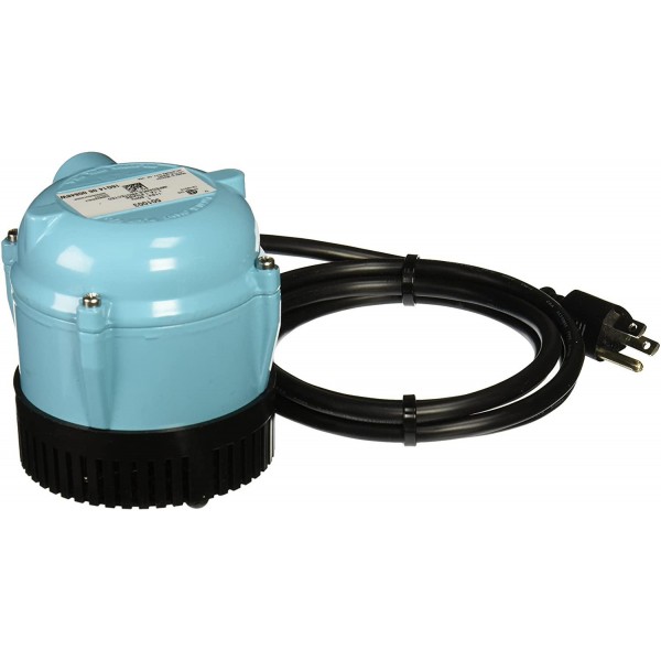 Little Giant 501003 1 115 Volt 205 GPH Oil-Filled Small Submersible Pump