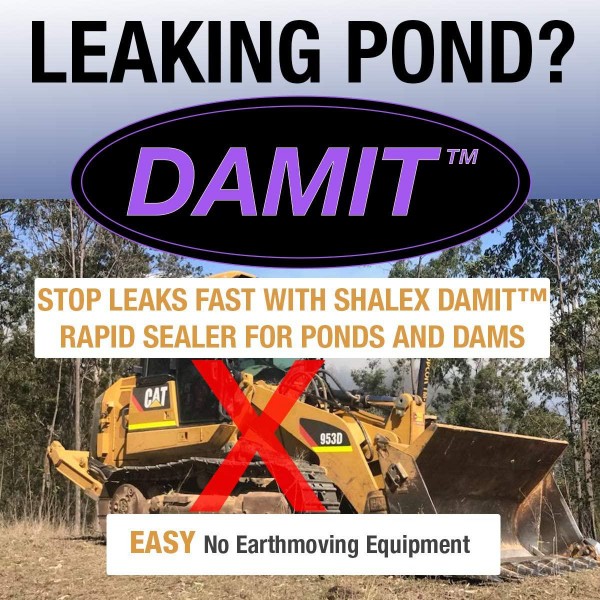 DamIt - Rapid Leak Sealer for Dams and Ponds 15L