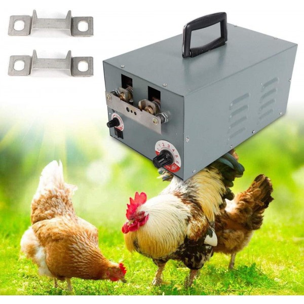 Gdrasuya 110V 220-250W Automatic Electric Counting Poultry Debeaking Machine Chick Debeaker Cutting Equipment Chicken Thickness Handle USA Stock