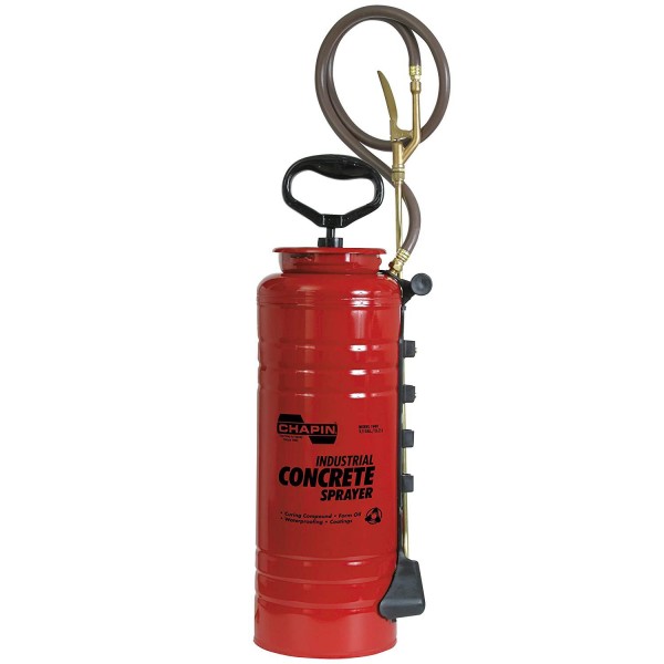 Chapin International 1949 Chapin Industrial Viton Open Head Sprayer for Professional Concrete, 4, Red