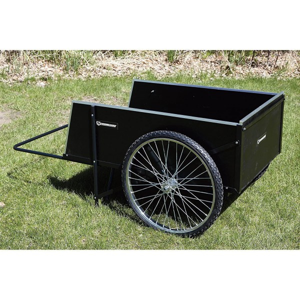 Strongway Garden Cart - 400-lb. Capacity, 14 Cu. Ft. 48in.L x 29in.W