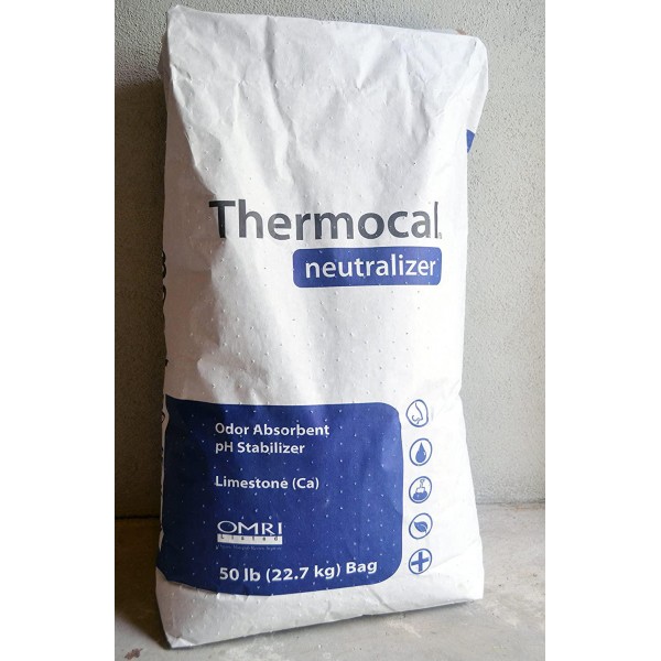 100 Pounds Calcium Carbonate Limestone Powder - Rock Dust - Great Soil Amendment and Fertilizer with Endless Uses - Thermocal Neutralizer