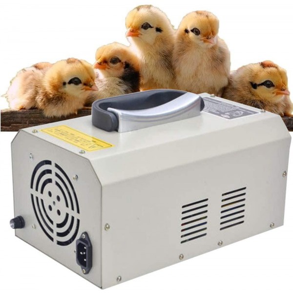 JIAWANSHUN Automatic Chicken Debeaking Machine Electric Chick Beak Cutter Chicken Beak Removing Machine with 3 Blades (110V)