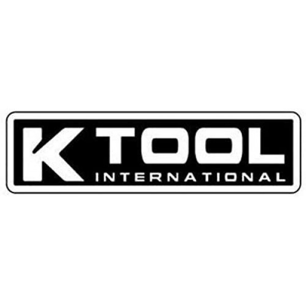 K Tool International 3 Ton Floor Jack Compact Service Jack Wide Lifting Range Jacks Cars and Truck, Swivel Rear Casters, Heavy Duty Steel, Premium Material KTI63131A
