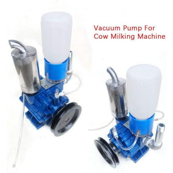LOYALHEARTDY Vacuum Pump for Cow Milking Machine Milker Bucket Tank Barrel Portable 250L/min 1440rpm