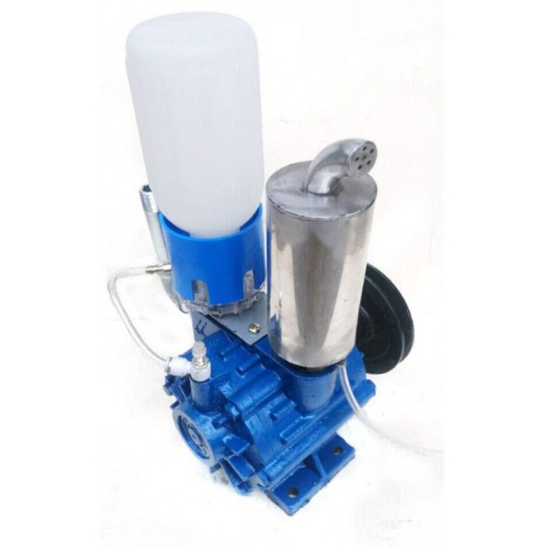 LOYALHEARTDY Vacuum Pump for Cow Milking Machine Milker Bucket Tank Barrel Portable 250L/min 1440rpm
