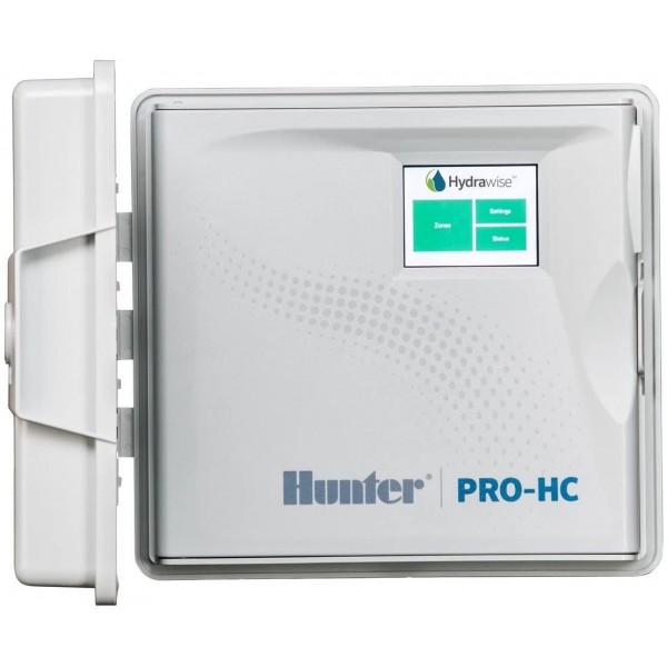 SPW Hunter PRO-HC PHC-1200i 12 Zone Indoor Residential/Professional Grade Wi-Fi Controller With Hydrawise Web-based Software - 12 Station - Internet Android iPhone App