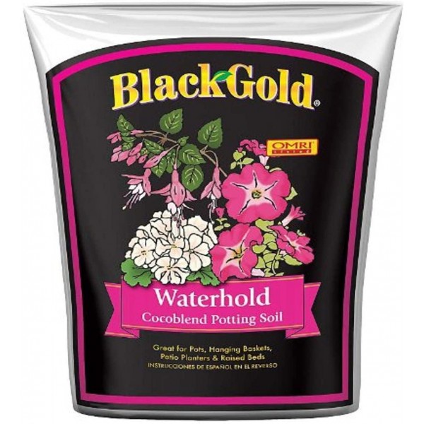 Black Gold SUGRCOCO2 2-Cubic Feet SunGro Waterhold Coco Blend
