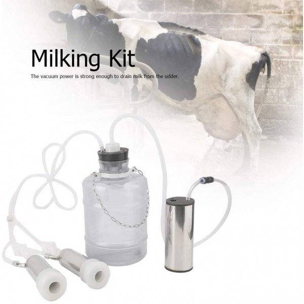 Vbestlife Goat Milking Machine Milking Machine, Cow Milking(for Cattle, US Standard 100-240V)