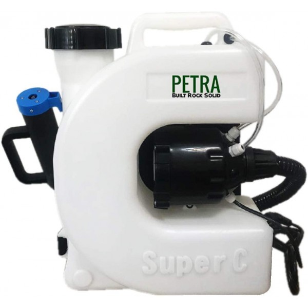 PetraTools Electric Disinfecting Fogger Backpack Sprayer - 4 Gallon Mist Blower with Extended Commercial Hose for Sanitation Spraying - ULV500 Disinfection Fogger (Backpack Sprayer)