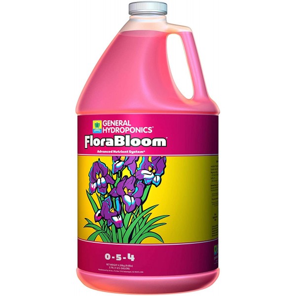 General Hydroponics Flora Grow, Bloom, Micro Combo Fertilizer set, 1 Gallon (Pack of 3)