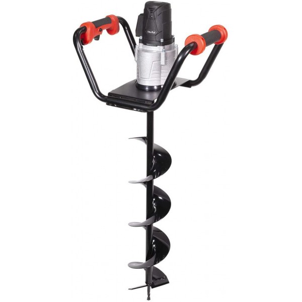 XtremepowerUS 1500W Industrial Electric Post Hole Digger Fence Plant Soil Dig Powerhead include 6