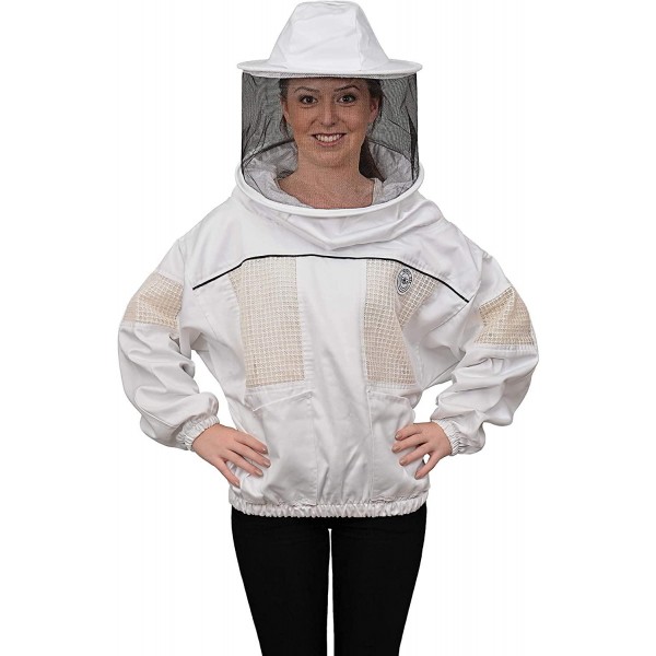 Humble Bee 530 Ventilated Beekeeping Smock with Round Veil