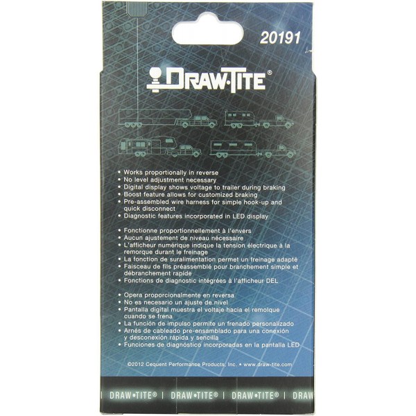 Draw-Tite 20191 I-Stop IQ Electronic Brake Control