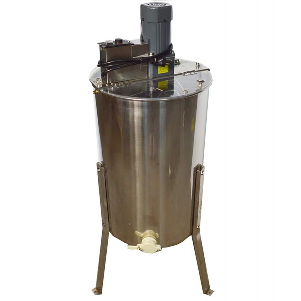 INTBUYING Electric Honey Extractor 3 Frame Stainless Steel 110V Honey Motorized Separator Beekeeping Equipment