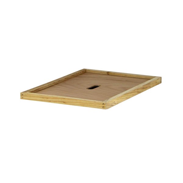 Hoover Hives 8 Frame Langstroth Beehive Parts Kit Dipped in 100% Beeswax Includes Telescoping Top Cover, Oval Bee Escape, Inner Cover, Screened Bottom Board, Entrance Reducer & Queen Excluder